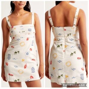 Abercrombie & Fitch Emerson Linen Blend Skort Dress Size XXL